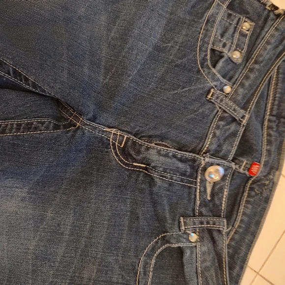 Classic Indigo Blue Boot Cut Jeans ECU - Picture 12 of 13